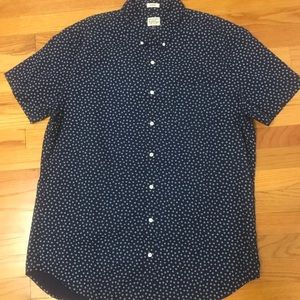 J. Crew Short Sleeve Stretch Secret Wash Shirt